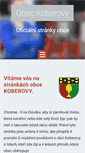 Mobile Screenshot of koberovy.cz